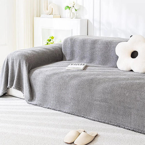 Soft Plush Water-resistant Multi-Purpose Furniture Protection Sofa Cover Sofa Throws