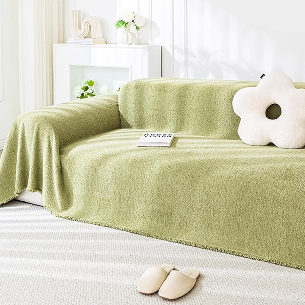 Soft Plush Water-resistant Multi-Purpose Furniture Protection Sofa Cov