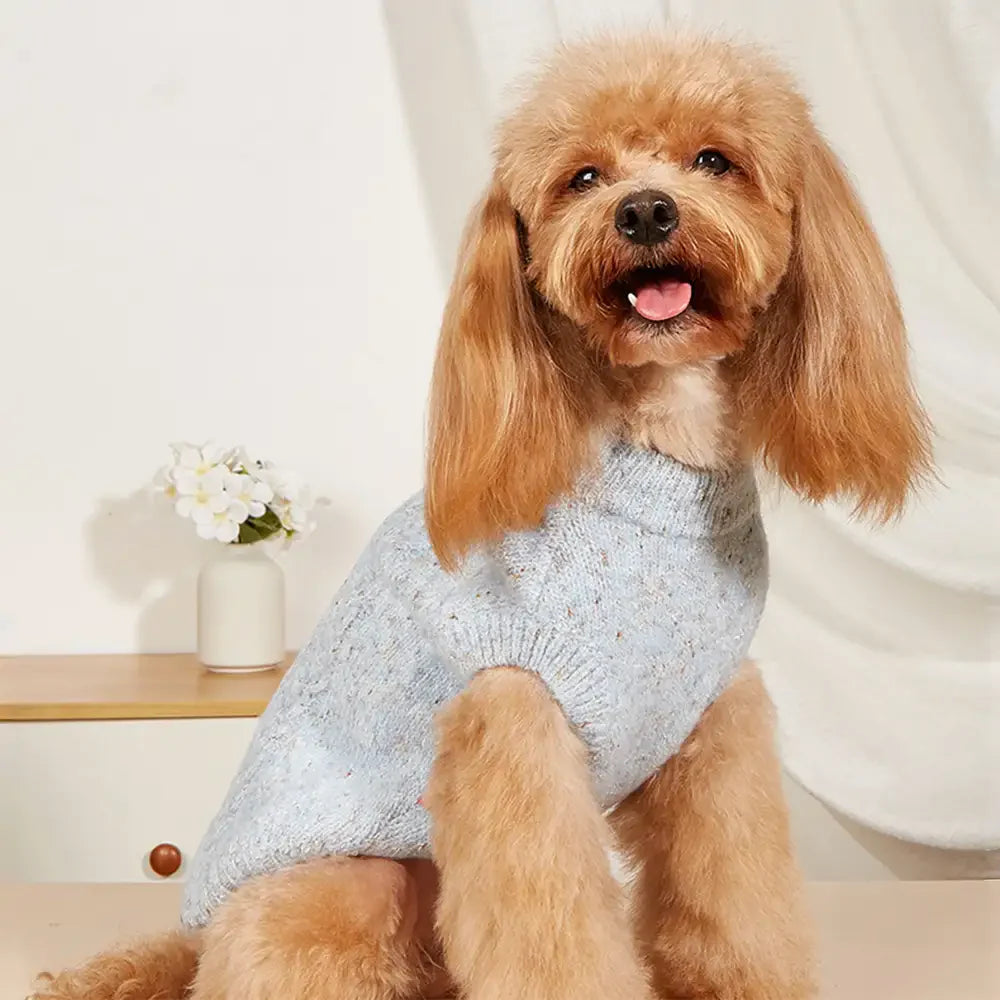 Soft Warm Thick-Knitted Dog Jumper Dog Clothing