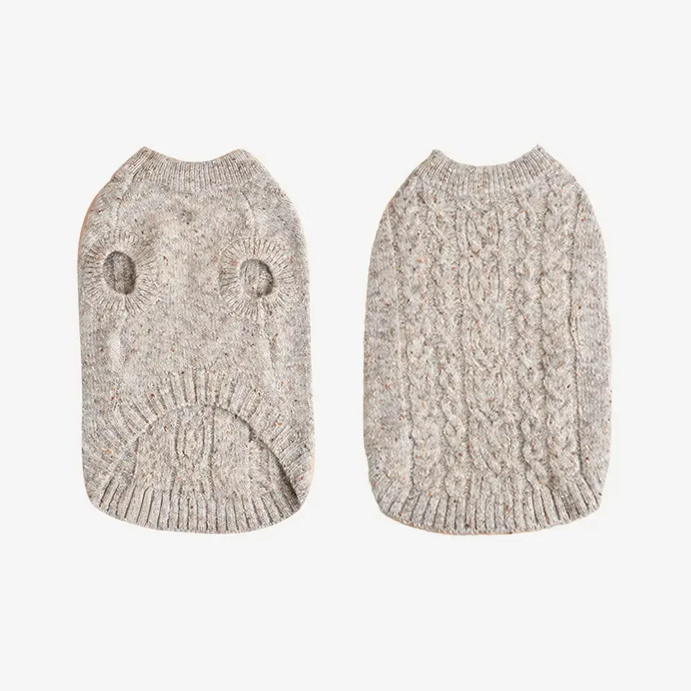 Soft Warm Thick-Knitted Dog Jumper Dog Clothing