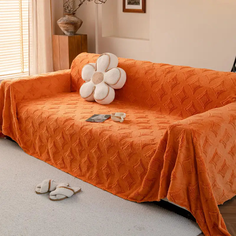 Star Series Plush Multifunctional Sofa Protective Sofa Cover
