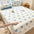 Static-Free Creamy Stretchable Fitted Sheet Mattress Cover