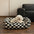 Stylish Chequerboard Warmth Removable Washable Dog Sofa Bed