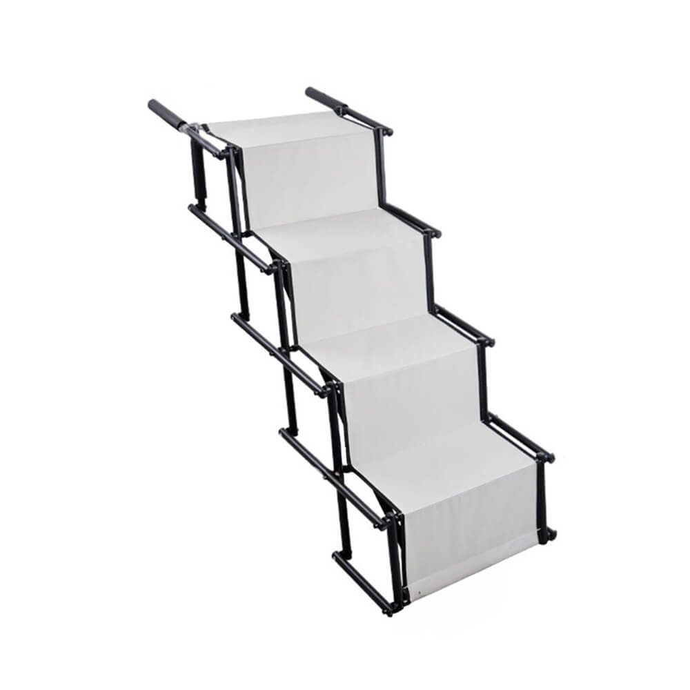 Travel Portable Foldable 4-Steps Non-Slip Dog Car Stair