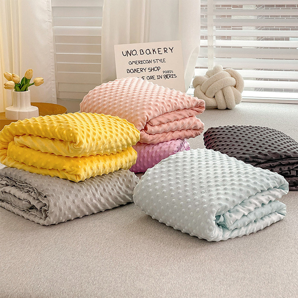 Ultra-Soft Solid Colour Cosy Massage Touch Flat Sheet