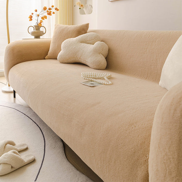 Ultra Soft Skin Friendly Plush Full Coverage Sofa Protector Recliner Slipcover