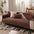 Velvety Soft Short Plush Modern Interiors Sofa Cover