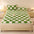 Warm Chequerboard Plush Mattress Topper and Pillowcase