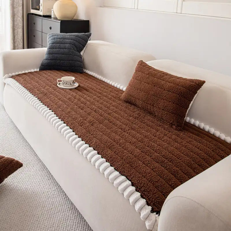 Warm Thick Comfortable Sofa Decoration Non-slip Sofa Cover