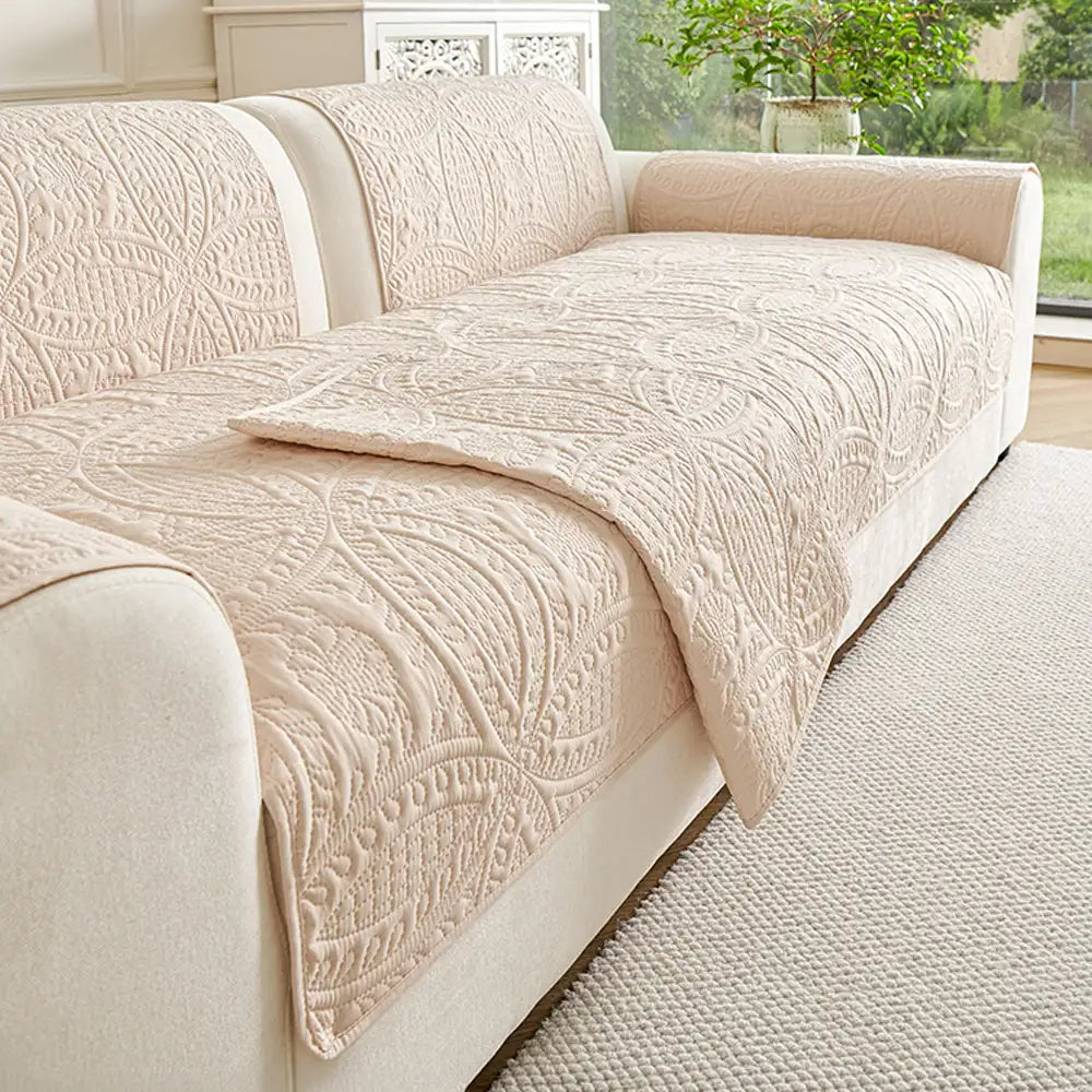 Water-Repellent Brushed Fabric All-Season Breathable Non-Slip Recliner Slipcover