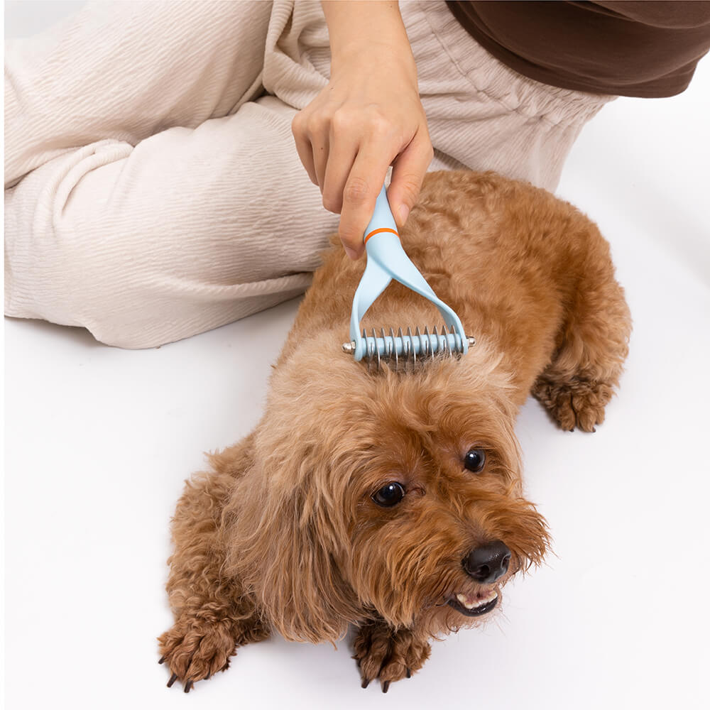 Double-sided Blades Pet Dematting Comb - Groomer