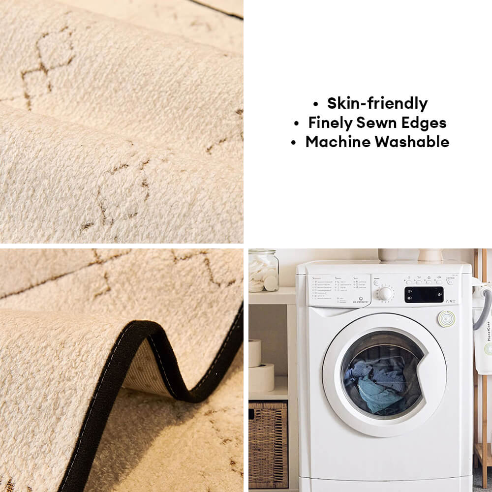 Wavy Pattern Anti-Scratch Plush Sofa Cover