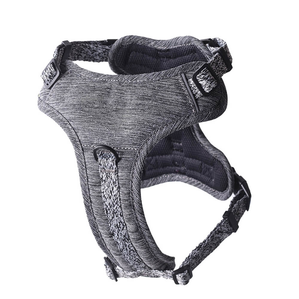 Eco-friendly Recycled Fabric No-Pull Dog Harness/Lead