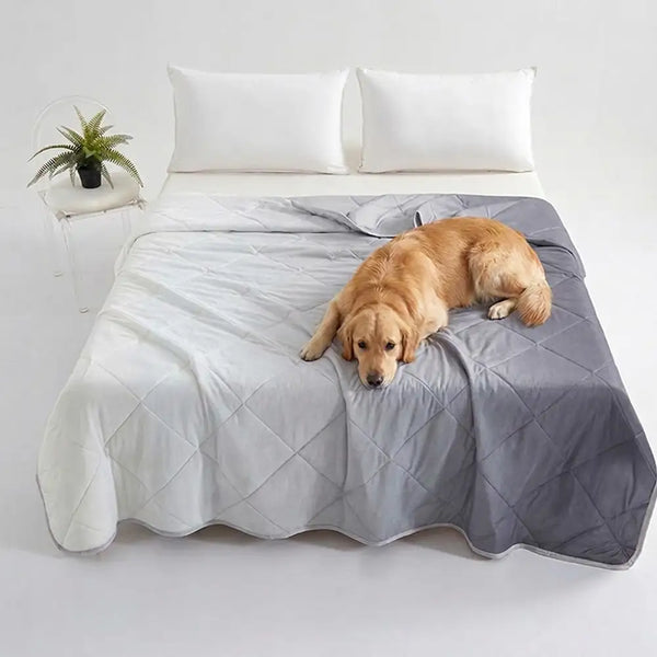 Gradient Series Cooling Ice Silk Skin-Friendly Blanket with Double Sided Cold Effect