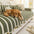 Irregular Contrast Colour Chenille Skin-Friendly Non-Slip Sofa Protective Sofa Cover