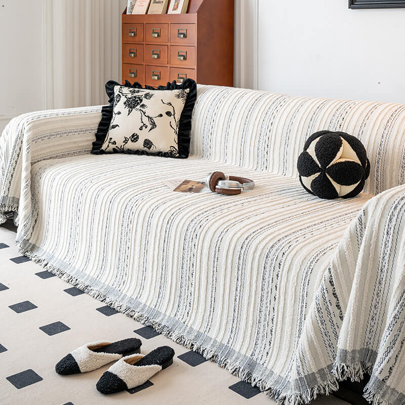 Jacquard Chenille Sofa Full Cover Protective Anti-Scratch Sofa Cover