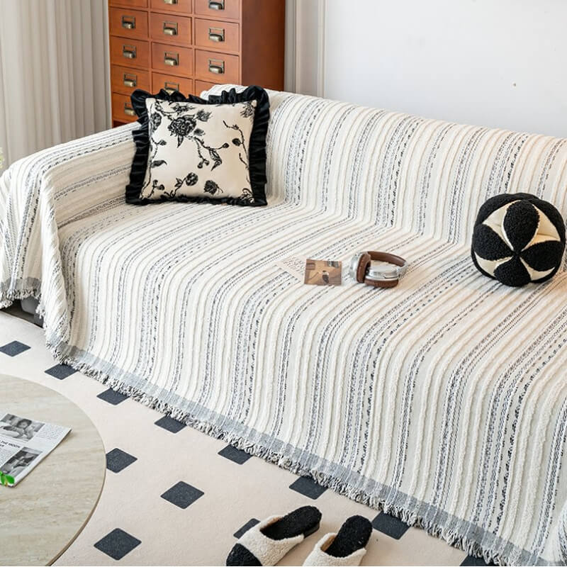 Jacquard Chenille Sofa Full Cover Protective Anti-Scratch Sofa Cover