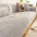 Jacquard Plush Comfortable Scratch-Resistant Non-Slip Sofa Cover