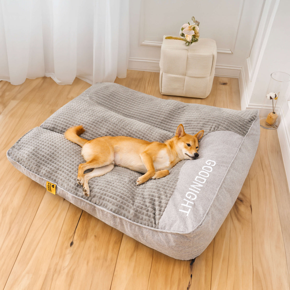 Washable Dog Bed | Removable Covers & Orthopaedic | FunnyFuzzy UK