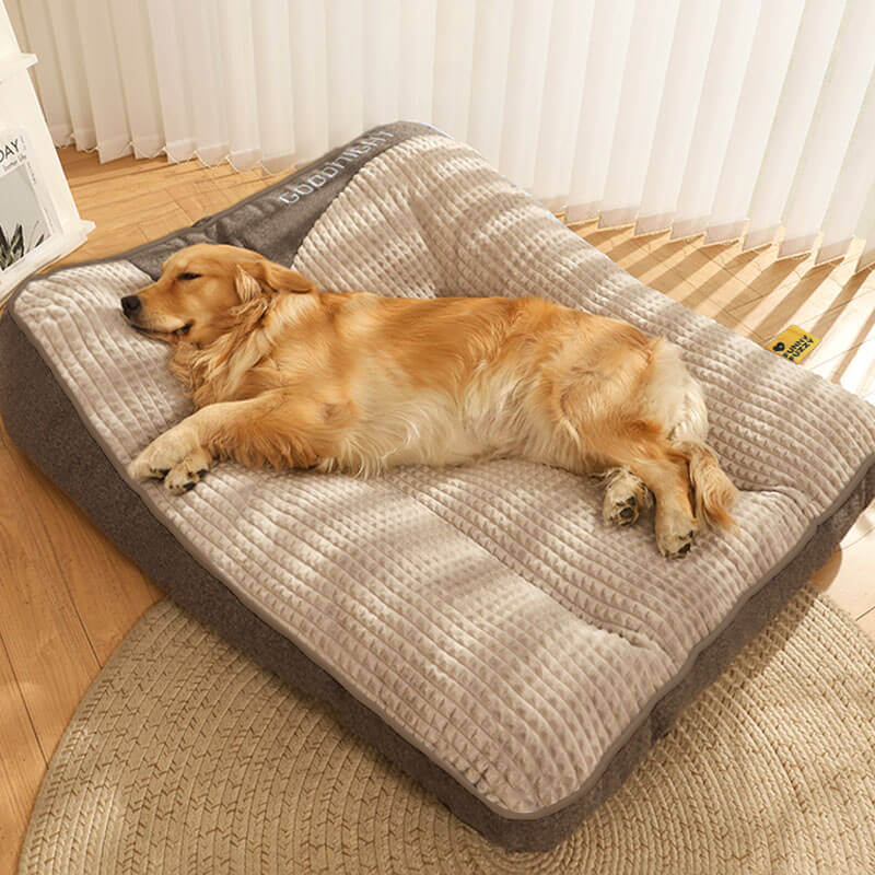 Large Garden Outdoor Dog Bed Scratch-resistant Spine Protection