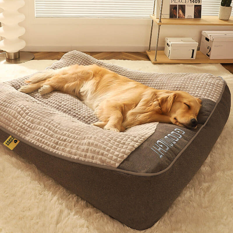 Large Garden Outdoor Dog Bed Scratch-resistant Spine Protection