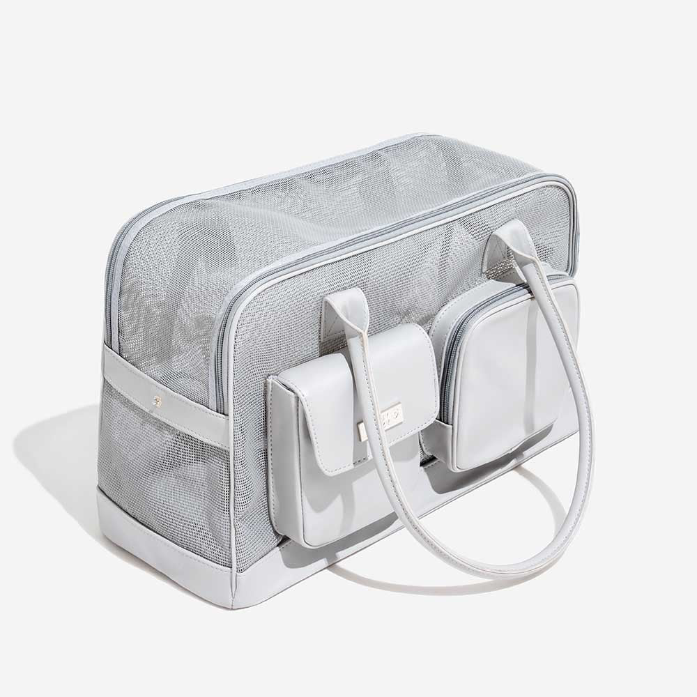 Lightweight Breathable Mesh Safe Pet Carrier - Urban Ease