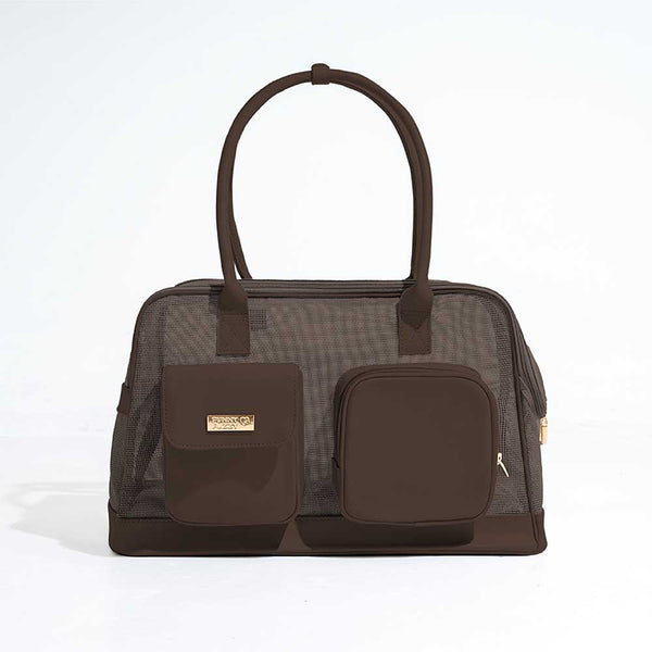 Lightweight Breathable Mesh Safe Pet Carrier - Urban Ease