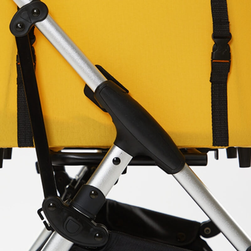 Multifunctional 2-in-1 Pet Stroller Aluminium Alloy Dog Pram - Ultra-Light & Detachable for Puppies