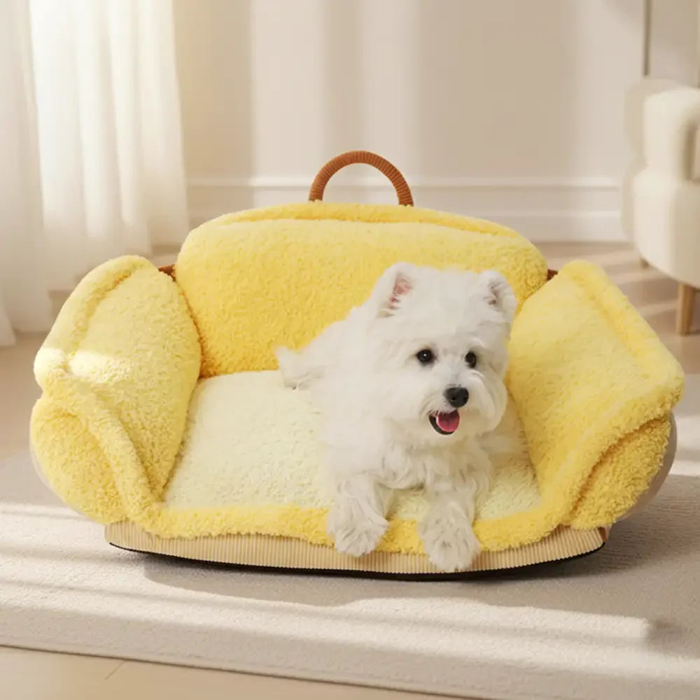 Multifunctional Full Neck Support Deep Sleeping Dog Sofa Bed