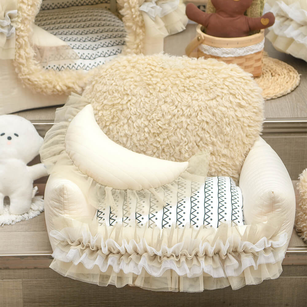 Nordic Soft Faux Lamb wool Ultra-Warm Dog Bed