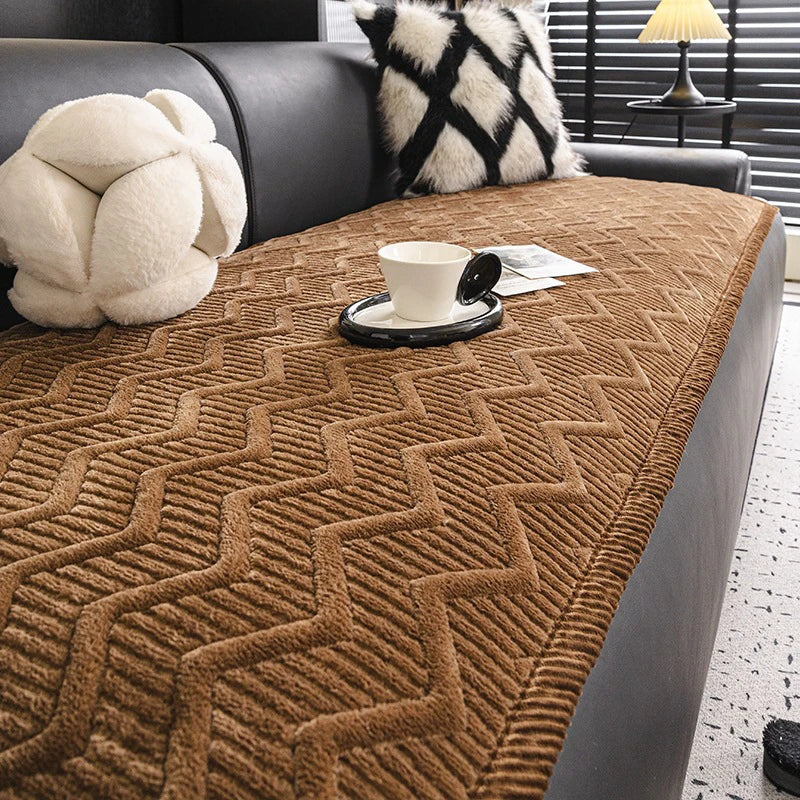 Skin-Friendly Velet Comfortable Dog Mat Non-Slip Sofa Cover