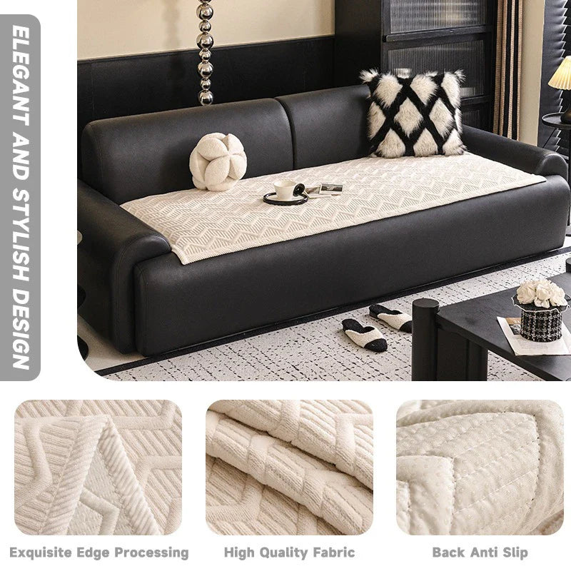 Skin-Friendly Velet Comfortable Dog Mat Non-Slip Sofa Cover