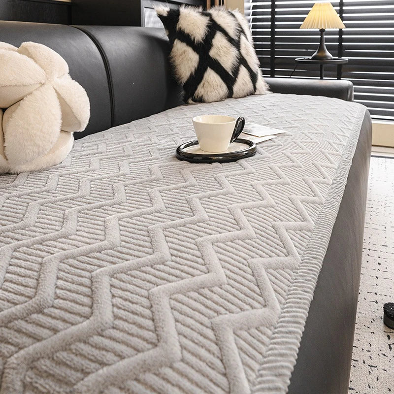 Skin-Friendly Velet Comfortable Dog Mat Non-Slip Sofa Cover