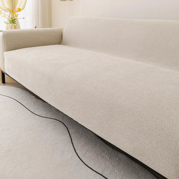 One-Piece Chenille Scratch-Resistant Durable Water-Repellent Non-Slip Sofa Cover