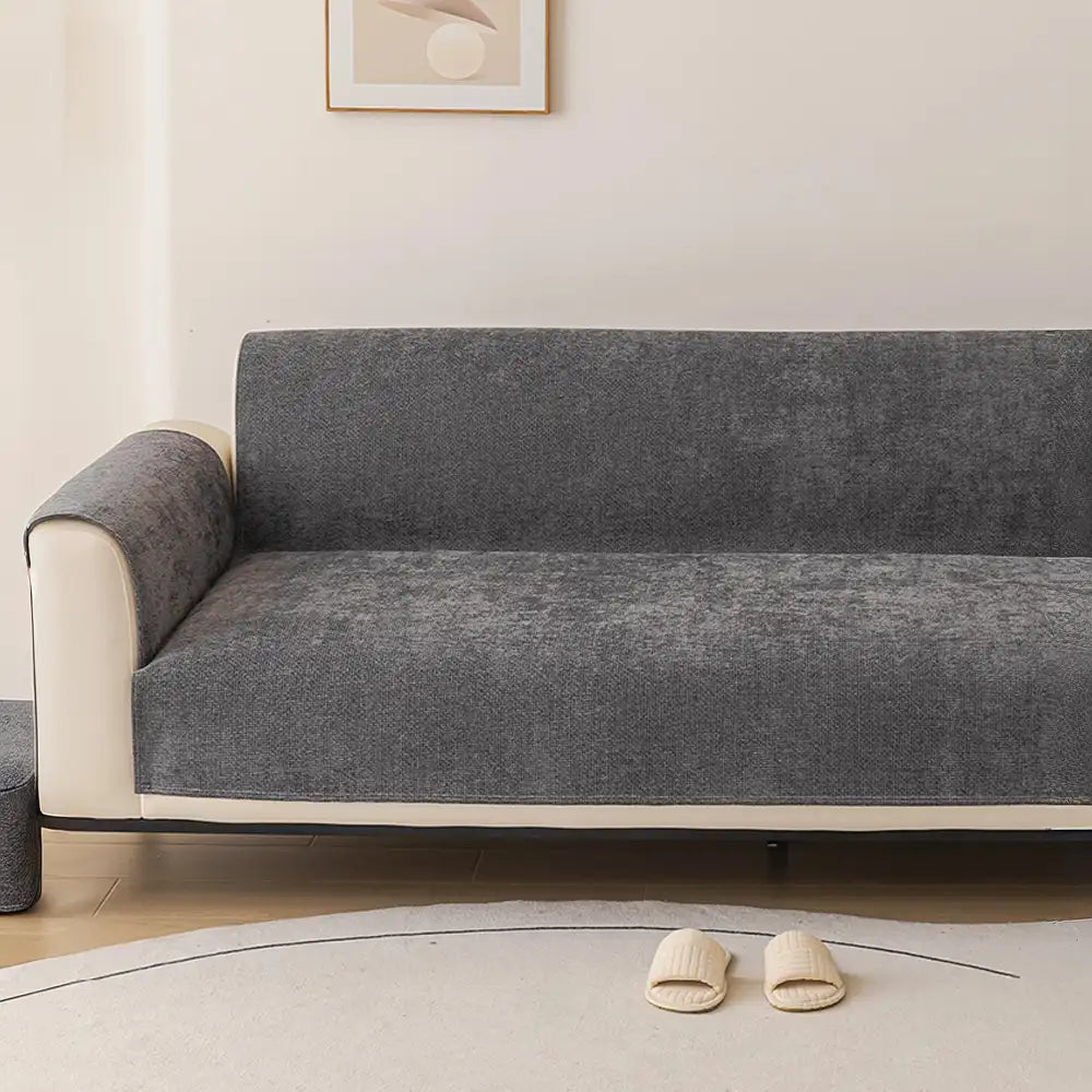 One-Piece Chenille Scratch-Resistant Durable Water-Repellent Non-Slip Sofa Cover