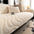 Warm Plush Curved Jacquard Non-Slip Furniture Protector Sofa Cover