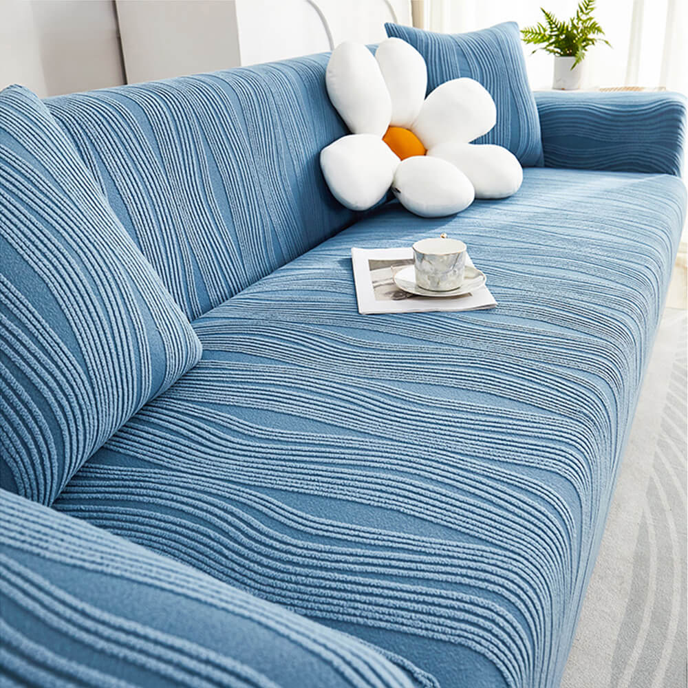 Jacquard Stretch Full-Cover Anti-scratch Outdoor Garden Sofa Cover