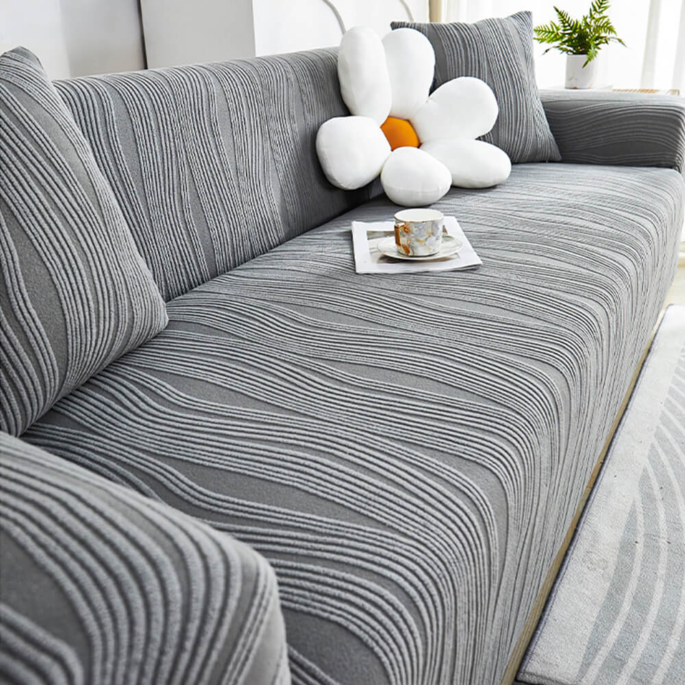 Jacquard Stretch Full-Cover Anti-scratch Outdoor Garden Sofa Cover
