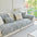 Modern Geometric Soft Plush Non-slip Furniture Protector Sofa Cover