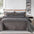 Casual Warm Geometric Quilted Crystal Velvet Bedspread