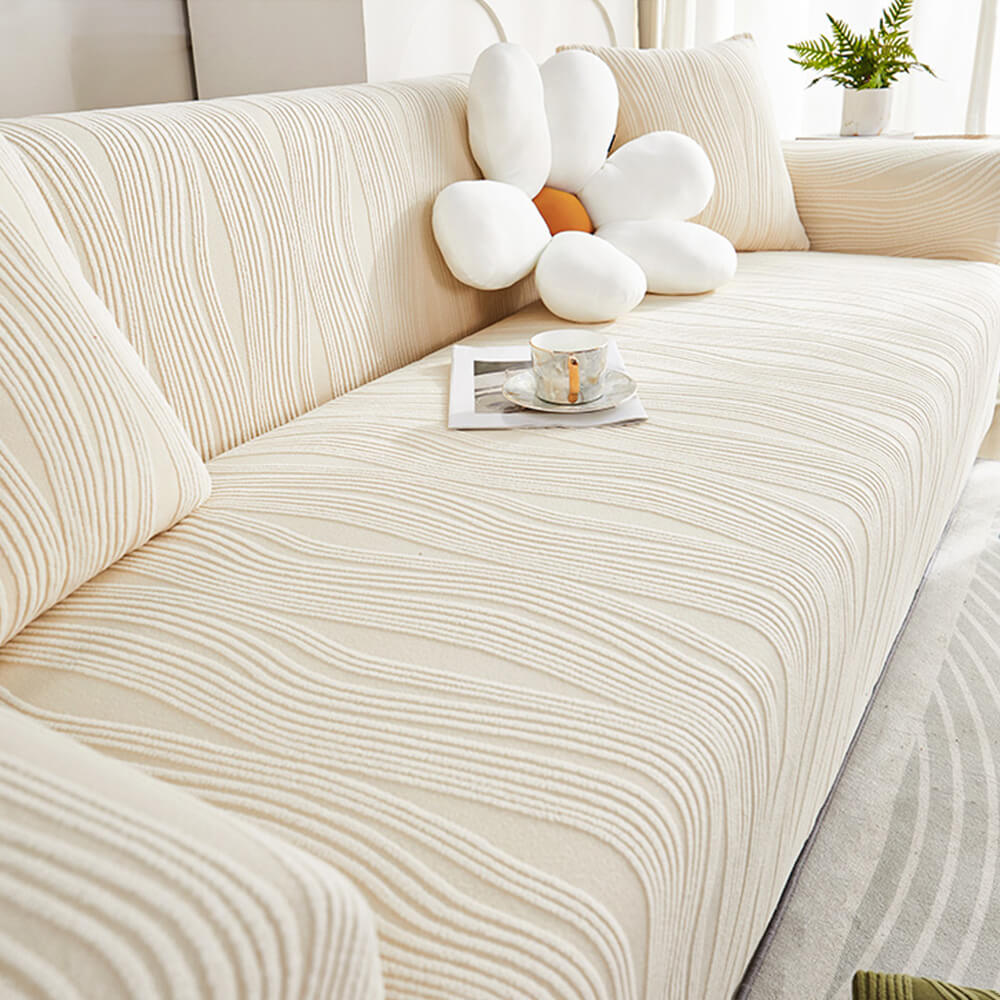 Jacquard Stretch Full-Cover Anti-scratch Outdoor Garden Sofa Cover