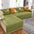 Waterproof All-season Stain-resistant Durable Corner Sofa Cover - Retro