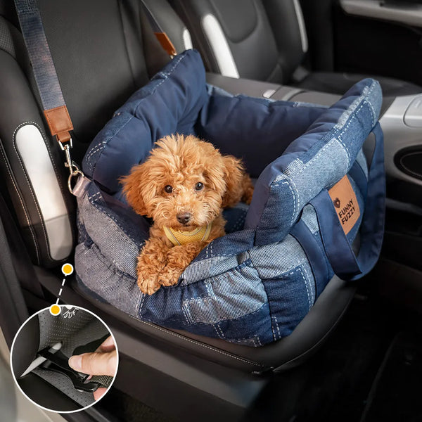 Portable ISOFIX Dog Car Seat Bed