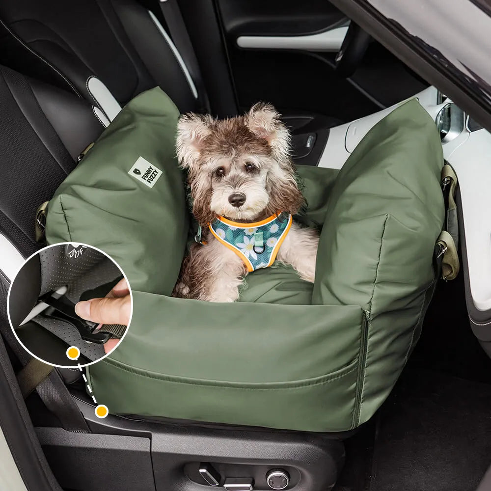ISOFIX Dog Car Seat Bed with ISOFIX System - First Class
