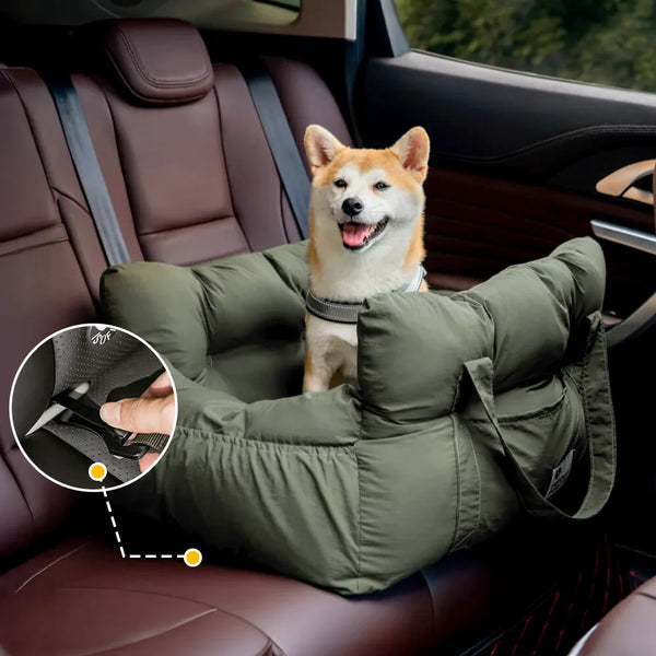 Portable ISOFIX Dog Car Seat Bed