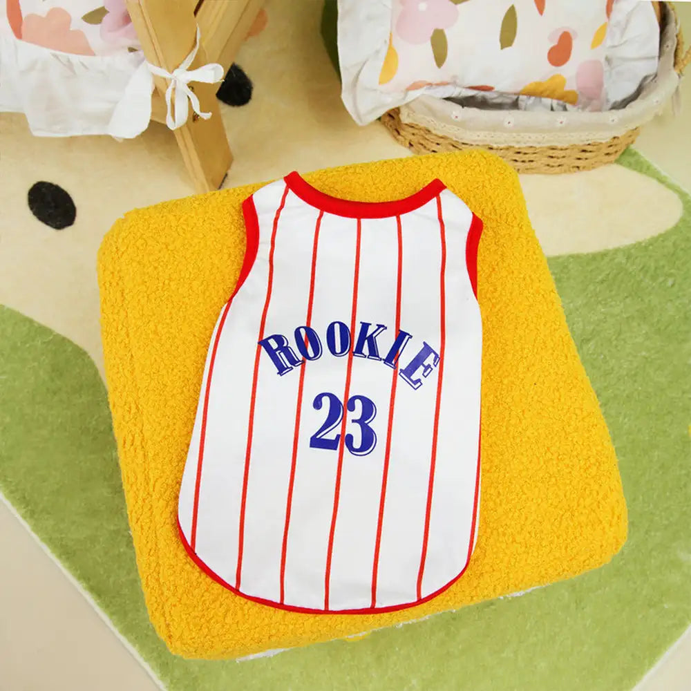 Sporty Style Breathable Dog Vest for Puppy Dog Clothes
