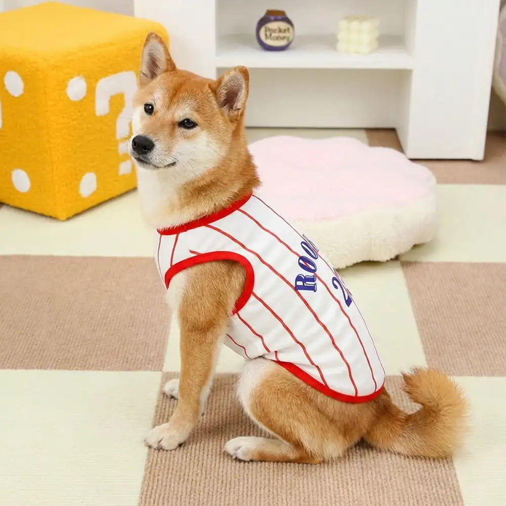 Sporty Style Breathable Dog Vest for Puppy Dog Clothes