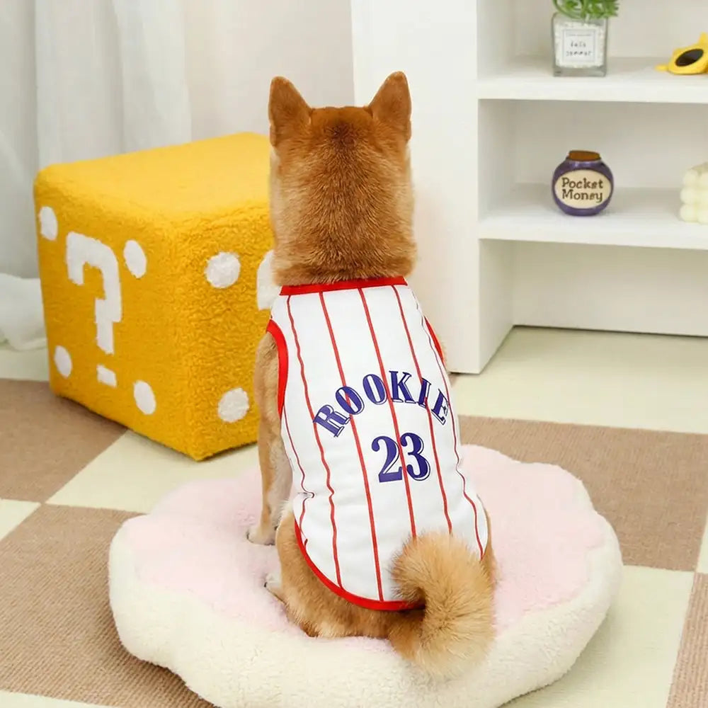 Sporty Style Breathable Dog Vest for Puppy Dog Clothes