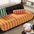 Stylish Striped Ice Silk Breathable Non-Slip Sofa Cover