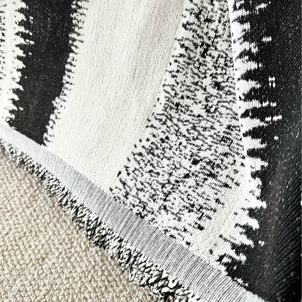 Trendy Striped Chenille Breathable Sofa protection Sofa Cover